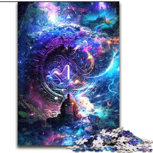 1000-teiliges Puzzle für Erwachsene Somewhere to Dream, pädagogisches Denkspiel, künstlerische Heim- und Bürodekoration, ab 14 Jahren (Größe: 50x75cm) von LGSHENG