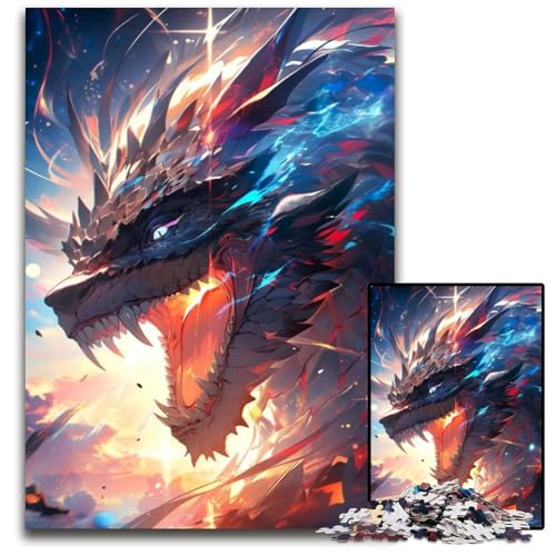 Anime Cyberdragon Puzzle 1000 Teile für Erwachsene, anspruchsvolle Rätsel, Denksportaufgabe, Spiel für Erwachsene, interaktive Familienaktivität, 50x75cm Anime Cyberdragon Puzzle 1000 Teile für Erwachsene, anspruchsvolle Rätsel, Denksportaufgabe, Spiel für Erwachsene, interaktive Familienaktivität, 50x75cm von LGSHENG