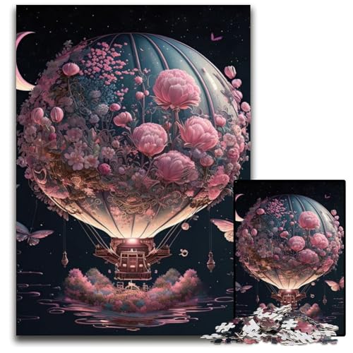 Ballon im Weltraum-Puzzle 1000 Teile für Erwachsene, anspruchsvolle Rätsel, Denksportaufgabe, Spiel für Erwachsene, interaktive Familienaktivität, 50x75cm Ballon im Weltraum-Puzzle 1000 Teile für Erwachsene, anspruchsvolle Rätsel, Denksportaufgabe, Spiel für Erwachsene, interaktive Familienaktivität, 50x75cm von LGSHENG