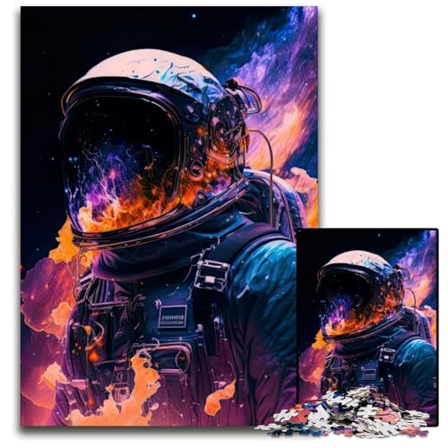 Cosmic Explorer Chronicles 1000-teiliges Puzzle für Erwachsene, Holzpuzzle, anspruchsvolles Denkspiel für Teenager, Spaß für den Familienspielabend, 26x38cm Cosmic Explorer Chronicles 1000-teiliges Puzzle für Erwachsene, Holzpuzzle, anspruchsvolles Denkspiel für Teenager, Spaß für den Familienspielabend, 26x38cm von LGSHENG