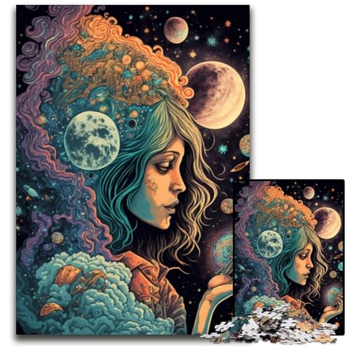 Cosmic High 1000-teiliges Puzzle für Erwachsene, Holzpuzzle, perfekte Dekoration für Zuhause oder das Büro, 26x38cm Cosmic High 1000-teiliges Puzzle für Erwachsene, Holzpuzzle, perfekte Dekoration für Zuhause oder das Büro, 26x38cm von LGSHENG