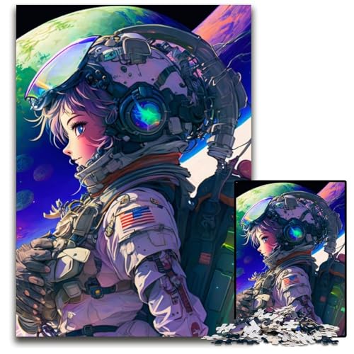Das Astronauten-Puzzle mit 1000 Teilen, anspruchsvolles Denkspiel, Familienaktivität, Heimdekoration, 50x75cm Das Astronauten-Puzzle mit 1000 Teilen, anspruchsvolles Denkspiel, Familienaktivität, Heimdekoration, 50x75cm von LGSHENG