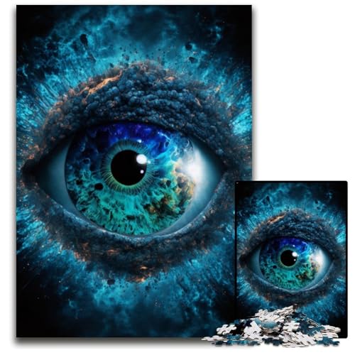 Deep Ocean Eye Puzzle für Erwachsene, 1000 Teile, Holzpuzzle, anspruchsvolles Denkspiel für Teenager, Spaß für den Familienspieleabend, 26x38cm Deep Ocean Eye Puzzle für Erwachsene, 1000 Teile, Holzpuzzle, anspruchsvolles Denkspiel für Teenager, Spaß für den Familienspieleabend, 26x38cm von LGSHENG