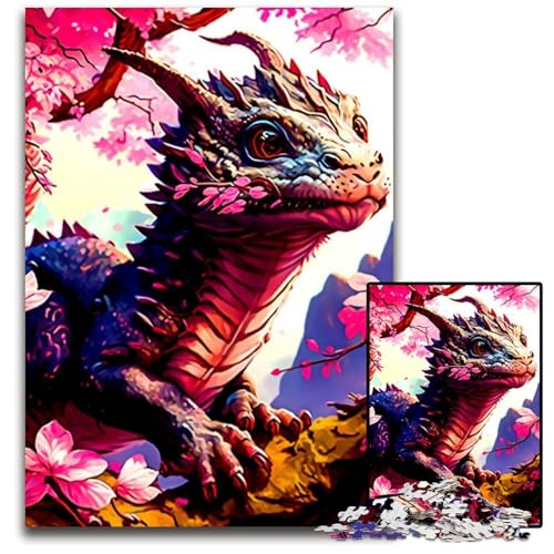 Dragon+ 1000-teiliges Puzzle, anspruchsvolles Denkspiel, Familienaktivität, Heimdekoration, 50x75cm Dragon+ 1000-teiliges Puzzle, anspruchsvolles Denkspiel, Familienaktivität, Heimdekoration, 50x75cm von LGSHENG