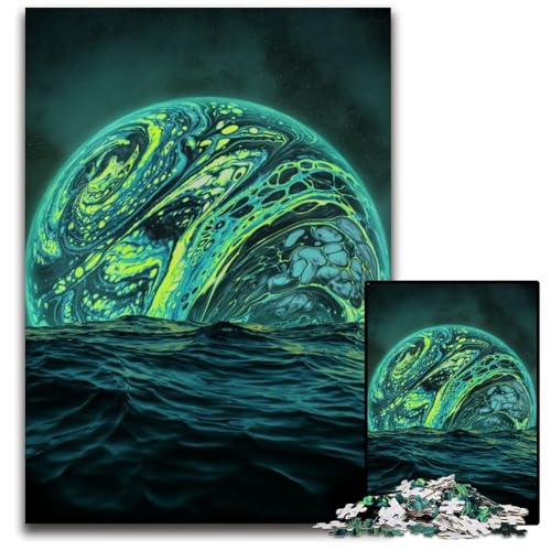 Dreamscape-Puzzle 1000 Teile für Erwachsene, Puzzle, perfekt für Familienfeiern, Geburtstage, Feiertage, 26x38cm von LGSHENG