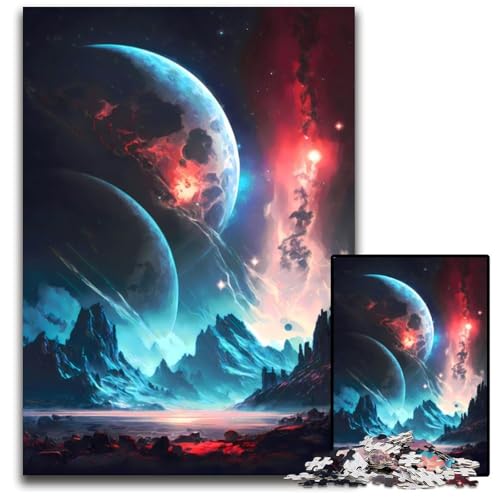Entdecken Sie das galaktische Universum. Puzzle mit 1000 Teilen für Erwachsene. Holzpuzzle Heimdekoration und Urlaubsspaß. 26x38cm Entdecken Sie das galaktische Universum. Puzzle mit 1000 Teilen für Erwachsene. Holzpuzzle Heimdekoration und Urlaubsspaß. 26x38cm von LGSHENG