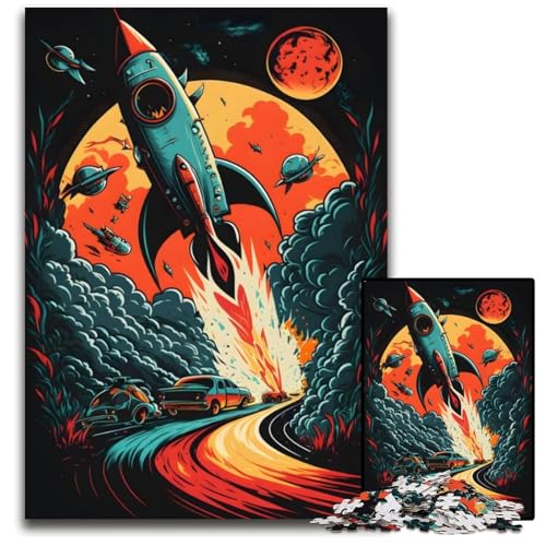 Erweiterungs-Puzzle „The Spaceman“ 1000 Teile für Erwachsene, Puzzle, perfekt für Familienfeiern, Geburtstage, Feiertage, 26x38cm Erweiterungs-Puzzle „The Spaceman“ 1000 Teile für Erwachsene, Puzzle, perfekt für Familienfeiern, Geburtstage, Feiertage, 26x38cm von LGSHENG