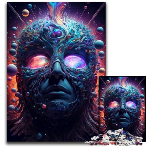 Face Og A God 1000-teiliges Puzzle für Erwachsene. Entspannende Unterhaltung, Heimdekoration. 26x38cm von LGSHENG