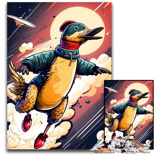Gänse-Puzzle für Erwachsene, 1000-teiliges Puzzle für Erwachsene, Familie und Freunde, geeignet für Kinder ab 14 Jahren, 50x75cm Gänse-Puzzle für Erwachsene, 1000-teiliges Puzzle für Erwachsene, Familie und Freunde, geeignet für Kinder ab 14 Jahren, 50x75cm von LGSHENG