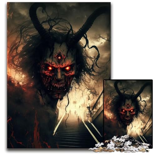 Hellalive 1000-teiliges Puzzle, anspruchsvolles Denkspiel, Familienaktivität, Heimdekoration, 50x75cm Hellalive 1000-teiliges Puzzle, anspruchsvolles Denkspiel, Familienaktivität, Heimdekoration, 50x75cm von LGSHENG