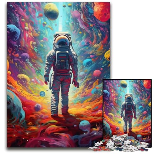 Ich Bin im Weltraum, 1000-Teile-Puzzle, Geschenke, Unmögliches Puzzle für Erwachsene, Herausforderndes Denkspiel für Teenager, Familienspaß, Interaktives Spiel, 26x38cm Ich Bin im Weltraum, 1000-Teile-Puzzle, Geschenke, Unmögliches Puzzle für Erwachsene, Herausforderndes Denkspiel für Teenager, Familienspaß, Interaktives Spiel, 26x38cm von LGSHENG