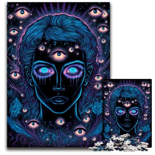 Infinite Vision 1000-teiliges Puzzle aus Holz, DIY-Dekoration, Denksportaufgabe, für Erwachsene, Familie, 26x38cm Infinite Vision 1000-teiliges Puzzle aus Holz, DIY-Dekoration, Denksportaufgabe, für Erwachsene, Familie, 26x38cm von LGSHENG