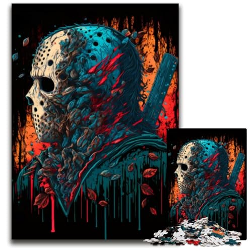 Killer-Puzzle für Erwachsene, 1000 Teile, Holzpuzzle, anspruchsvolles Denkspiel für Teenager, Spaß am Familienspielabend, 26x38cm Killer-Puzzle für Erwachsene, 1000 Teile, Holzpuzzle, anspruchsvolles Denkspiel für Teenager, Spaß am Familienspielabend, 26x38cm von LGSHENG
