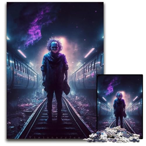 Killer-Puzzle für Erwachsene, 1000-teiliges Holzpuzzle, anspruchsvolles Denkspiel für Teenager, Spaß für den Familienspieleabend, 50x75cm Killer-Puzzle für Erwachsene, 1000-teiliges Holzpuzzle, anspruchsvolles Denkspiel für Teenager, Spaß für den Familienspieleabend, 50x75cm von LGSHENG