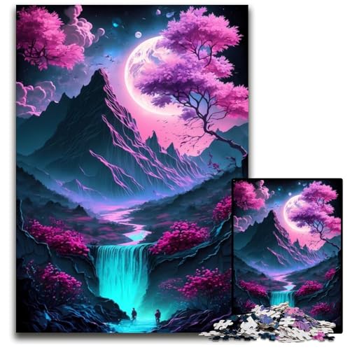 Kirschblüten-Japan-Kunst, 1000 Teile, Puzzle-Geschenke, Unmögliches Puzzle für Erwachsene, Herausforderndes Denkspiel für Teenager, Familienspaß, Interaktives Spiel, 26x38cm Kirschblüten-Japan-Kunst, 1000 Teile, Puzzle-Geschenke, Unmögliches Puzzle für Erwachsene, Herausforderndes Denkspiel für Teenager, Familienspaß, Interaktives Spiel, 26x38cm von LGSHENG