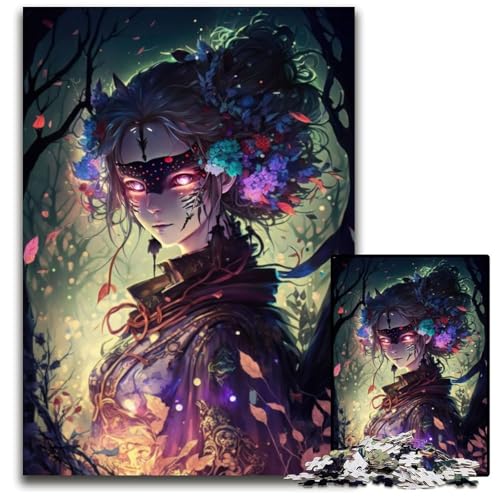 Manga-Mädchen-Puzzle für Erwachsene, 1000-teiliges Holzpuzzle für Erwachsene, anspruchsvolles Denkspiel für Teenager, Spaß für den Familienspieleabend, 26x38cm Manga-Mädchen-Puzzle für Erwachsene, 1000-teiliges Holzpuzzle für Erwachsene, anspruchsvolles Denkspiel für Teenager, Spaß für den Familienspieleabend, 26x38cm von LGSHENG