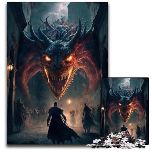 Monster Invasion 1000-teiliges Puzzle für Erwachsene. Puzzles für Erwachsene. Ideal für Verliebte, perfektes Weihnachts-, Neujahrs- und Valentinstagsgeschenk. 26x38cm Monster Invasion 1000-teiliges Puzzle für Erwachsene. Puzzles für Erwachsene. Ideal für Verliebte, perfektes Weihnachts-, Neujahrs- und Valentinstagsgeschenk. 26x38cm von LGSHENG