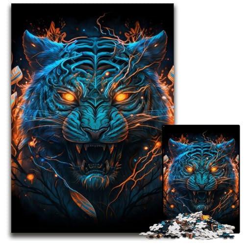 Mutant Tiger Monster 1000-teiliges Puzzle. Unmögliches Puzzle für Erwachsene. Ideal für Teenager und Sammler. Reisegeschenk. Familienaktivität. 50x75cm Mutant Tiger Monster 1000-teiliges Puzzle. Unmögliches Puzzle für Erwachsene. Ideal für Teenager und Sammler. Reisegeschenk. Familienaktivität. 50x75cm von LGSHENG