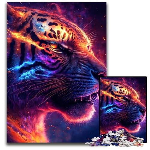 Mystic Tiger Nebula Puzzle für Erwachsene, 1000 Teile, Holzpuzzle, anspruchsvolles Denkspiel für Teenager, Spaß für den Familienspieleabend, 50x75cm Mystic Tiger Nebula Puzzle für Erwachsene, 1000 Teile, Holzpuzzle, anspruchsvolles Denkspiel für Teenager, Spaß für den Familienspieleabend, 50x75cm von LGSHENG