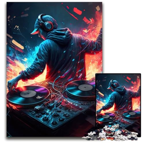 Neon Dj Puzzle 1000 Teile für Erwachsene, anspruchsvolle Rätsel, Denksportaufgabe, Spiel für Erwachsene, interaktive Familienaktivität, 50x75cm Neon Dj Puzzle 1000 Teile für Erwachsene, anspruchsvolle Rätsel, Denksportaufgabe, Spiel für Erwachsene, interaktive Familienaktivität, 50x75cm von LGSHENG