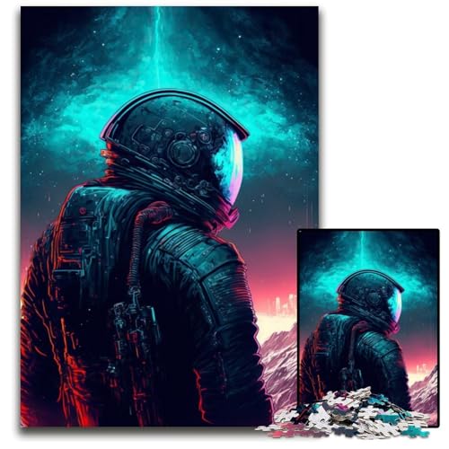 Neue Welten entdecken 1000-teiliges Puzzle aus Holz, DIY-Dekoration, Denksportaufgabe, für Erwachsene, Familie, 50x75cm Neue Welten entdecken 1000-teiliges Puzzle aus Holz, DIY-Dekoration, Denksportaufgabe, für Erwachsene, Familie, 50x75cm von LGSHENG