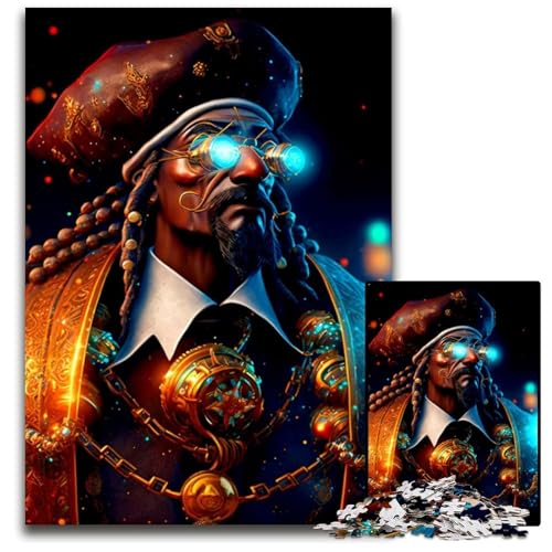 Piratenkapitän 1000-teiliges Puzzle für Erwachsene. Unmögliches Puzzle für Erwachsene Heimdekoration. 50x75cm von LGSHENG