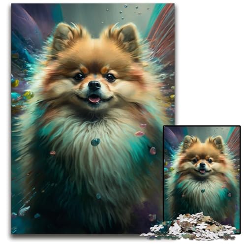 Pommersche Malerei 1000 Teile Puzzle Geschenke Unmögliche Puzzles für Erwachsene Herausfordernde Denksportaufgabe für Teenager, Familienspaß Interaktives Spiel 26X38CM/10.23x14.96inch Pommersche Malerei 1000 Teile Puzzle Geschenke Unmögliche Puzzles für Erwachsene Herausfordernde Denksportaufgabe für Teenager, Familienspaß Interaktives Spiel 26X38CM/10.23x14.96inch von LGSHENG