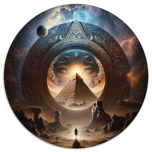 Puzzle 1000 Teile, Außerirdische Landschaft, 1000-teiliges Puzzle für Erwachsene, anspruchsvolles Denkspiel für Teenager, Familienspaß, DIY-Heimdekor-Geschenk, 67,5 x 67,5 cm Puzzle 1000 Teile, Außerirdische Landschaft, 1000-teiliges Puzzle für Erwachsene, anspruchsvolles Denkspiel für Teenager, Familienspaß, DIY-Heimdekor-Geschenk, 67,5 x 67,5 cm von LGSHENG