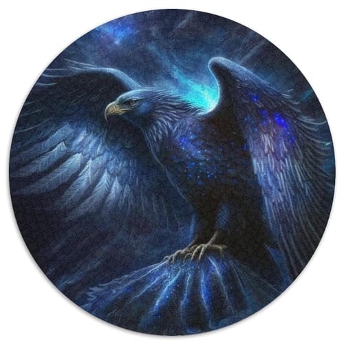 Puzzle 1000 Teile, Blauer kosmischer Adler, 1000-teiliges Puzzle für Erwachsene, anspruchsvolles Denkspiel für Teenager, Familienspaß, DIY-Heimdekor-Geschenk, 67,5 x 67,5 cm Puzzle 1000 Teile, Blauer kosmischer Adler, 1000-teiliges Puzzle für Erwachsene, anspruchsvolles Denkspiel für Teenager, Familienspaß, DIY-Heimdekor-Geschenk, 67,5 x 67,5 cm von LGSHENG