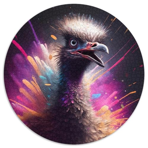 Puzzle 1000 Teile, Strauß, 1000-teiliges Puzzle für Erwachsene, anspruchsvolles Denkspiel für Teenager, Familienspaß, DIY-Heimdekor-Geschenk, 67,5 x 67,5 cm Puzzle 1000 Teile, Strauß, 1000-teiliges Puzzle für Erwachsene, anspruchsvolles Denkspiel für Teenager, Familienspaß, DIY-Heimdekor-Geschenk, 67,5 x 67,5 cm von LGSHENG