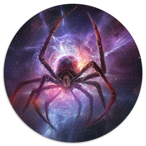 Puzzle 1000 Teile „Galaxien, Spinnen“ aus Karton, Weihnachten, Halloween, Ostern, Neujahr (67,5 x 67,5 cm) von LGSHENG