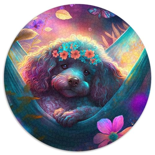 Puzzle 1000 Teile Dschungelhase, rund, Papierpuzzle, anspruchsvolles Denkspiel für Teenager, Familienspaß, DIY-Heimdekor-Geschenk, 67,5 x 67,5 cm Puzzle 1000 Teile Dschungelhase, rund, Papierpuzzle, anspruchsvolles Denkspiel für Teenager, Familienspaß, DIY-Heimdekor-Geschenk, 67,5 x 67,5 cm von LGSHENG