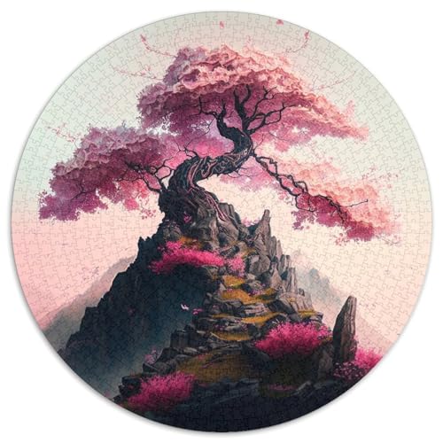 Puzzle 1000 Teile Kirschblütenbaumlandschaft 1000-teiliges Puzzle für Erwachsene, anspruchsvolles Denkspiel für Teenager, Familienspaß, DIY-Heimdekor-Geschenk, 67,5 x 67,5 cm Puzzle 1000 Teile Kirschblütenbaumlandschaft 1000-teiliges Puzzle für Erwachsene, anspruchsvolles Denkspiel für Teenager, Familienspaß, DIY-Heimdekor-Geschenk, 67,5 x 67,5 cm von LGSHENG