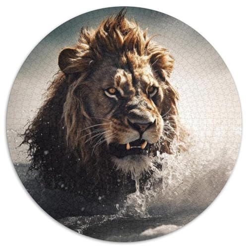 Puzzle 1000 Teile Löwe 1000-teiliges Puzzle für Erwachsene, anspruchsvolles Denkspiel für Teenager, Familienspaß, DIY-Heimdekor-Geschenk, 67,5 x 67,5 cm Puzzle 1000 Teile Löwe 1000-teiliges Puzzle für Erwachsene, anspruchsvolles Denkspiel für Teenager, Familienspaß, DIY-Heimdekor-Geschenk, 67,5 x 67,5 cm von LGSHENG