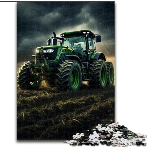 Puzzle 1000 Teile Traktor-Puzzle Teenager, Paare und Freunde zum Geburtstag, Weihnachten (Größe: 50x75cm) von LGSHENG