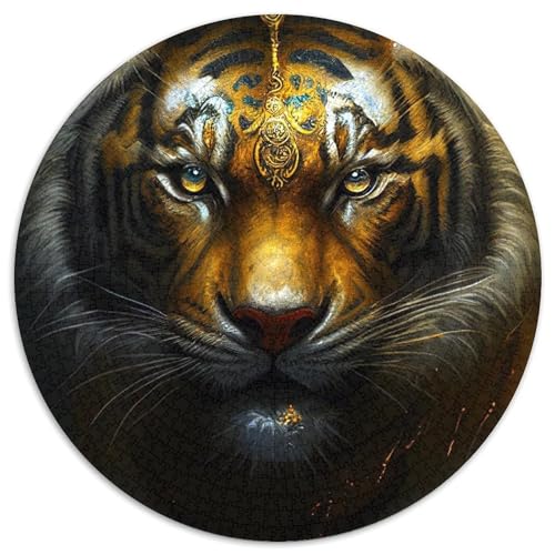 Puzzle 1000 Teile für Erwachsene, Ägyptische Tiger, Puzzle, Denkspiel, interaktives Familienspiel, geeignet für Kinder ab 14 Jahren, 67,5 x 67,5 cm Puzzle 1000 Teile für Erwachsene, Ägyptische Tiger, Puzzle, Denkspiel, interaktives Familienspiel, geeignet für Kinder ab 14 Jahren, 67,5 x 67,5 cm von LGSHENG