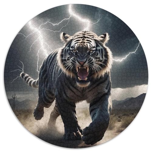 Puzzle 1000 Teile für Erwachsene, Art Tigers, Denksportspiel, interaktives Familienspiel, geeignet für Kinder ab 14 Jahren, 67,5 x 67,5 cm Puzzle 1000 Teile für Erwachsene, Art Tigers, Denksportspiel, interaktives Familienspiel, geeignet für Kinder ab 14 Jahren, 67,5 x 67,5 cm von LGSHENG