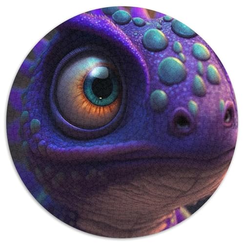 Puzzle 1000 Teile für Erwachsene, Baby-Dinosaurier, 1000-teiliges Puzzle, interaktives Familienspiel, DIY-Heimdekoration, Gehirn-Herausforderung, Geschenk, 67,5 x 67,5 cm von LGSHENG