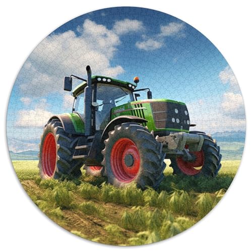 Puzzle 1000 Teile für Erwachsene, Bauernhoftraktor-Puzzle, Denkspiel, interaktives Familienspiel, geeignet für Kinder ab 14 Jahren, 67,5 x 67,5 cm Puzzle 1000 Teile für Erwachsene, Bauernhoftraktor-Puzzle, Denkspiel, interaktives Familienspiel, geeignet für Kinder ab 14 Jahren, 67,5 x 67,5 cm von LGSHENG
