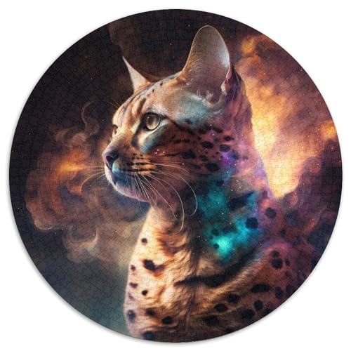 Puzzle 1000 Teile für Erwachsene, Bengalkatzennebel, Denkspiel, interaktives Familienspiel, geeignet für Kinder ab 14 Jahren, 67,5 x 67,5 cm Puzzle 1000 Teile für Erwachsene, Bengalkatzennebel, Denkspiel, interaktives Familienspiel, geeignet für Kinder ab 14 Jahren, 67,5 x 67,5 cm von LGSHENG
