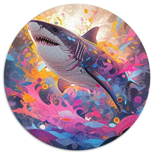 Puzzle 1000 Teile für Erwachsene, Cartoon-Hai, Unmögliches Puzzle für Erwachsene, Gehirn-Herausforderungsgeschenk, pädagogische Aktivität für Teenager, 67,5 x 67,5 cm Puzzle 1000 Teile für Erwachsene, Cartoon-Hai, Unmögliches Puzzle für Erwachsene, Gehirn-Herausforderungsgeschenk, pädagogische Aktivität für Teenager, 67,5 x 67,5 cm von LGSHENG