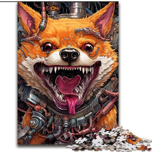 Puzzle 1000 Teile für Erwachsene, Corgi-Puzzle, pädagogisches Denkspiel, künstlerische Heim- und Bürodekoration, ab 14 Jahren (Größe: 50x75cm) von LGSHENG