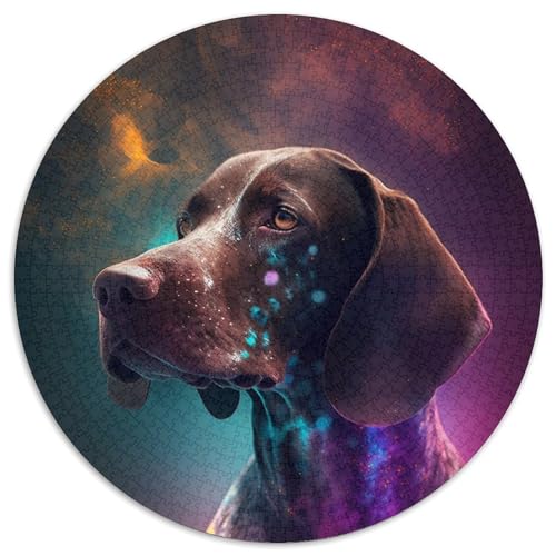 Puzzle 1000 Teile für Erwachsene, Deutscher Kurzhaar-Vorstehhund, Denkspiel, interaktives Familienspiel, geeignet für Kinder ab 14 Jahren, 67,5 x 67,5 cm Puzzle 1000 Teile für Erwachsene, Deutscher Kurzhaar-Vorstehhund, Denkspiel, interaktives Familienspiel, geeignet für Kinder ab 14 Jahren, 67,5 x 67,5 cm von LGSHENG