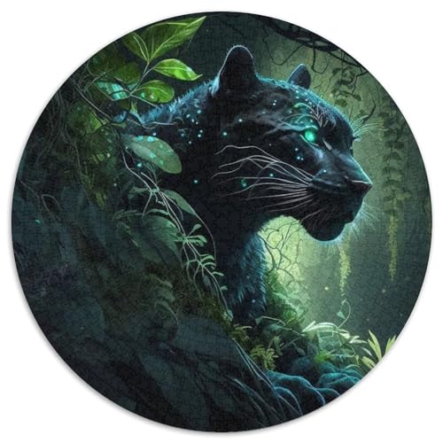 Puzzle 1000 Teile für Erwachsene, Dschungelleopard, 1000-teiliges Puzzle, Heimdekoration und Urlaubsspaß, 67,5 x 67,5 cm Puzzle 1000 Teile für Erwachsene, Dschungelleopard, 1000-teiliges Puzzle, Heimdekoration und Urlaubsspaß, 67,5 x 67,5 cm von LGSHENG