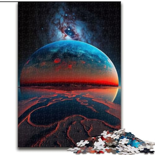 Puzzle 1000 Teile für Erwachsene, Exoplanet Kepler Puzzle, Familienaktivitätsspiel für Teenager, anspruchsvolles Denkspiel (Größe: 50x75cm) von LGSHENG