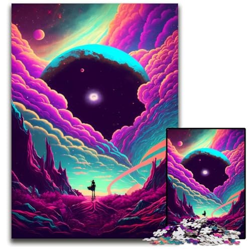 Puzzle 1000 Teile für Erwachsene, Fantasie-Universum, Traumpuzzles für Erwachsene, Spaß bei Heimaktivitäten, Geburtstagsgeschenk, Reisegeschenk, 50x75cm Puzzle 1000 Teile für Erwachsene, Fantasie-Universum, Traumpuzzles für Erwachsene, Spaß bei Heimaktivitäten, Geburtstagsgeschenk, Reisegeschenk, 50x75cm von LGSHENG