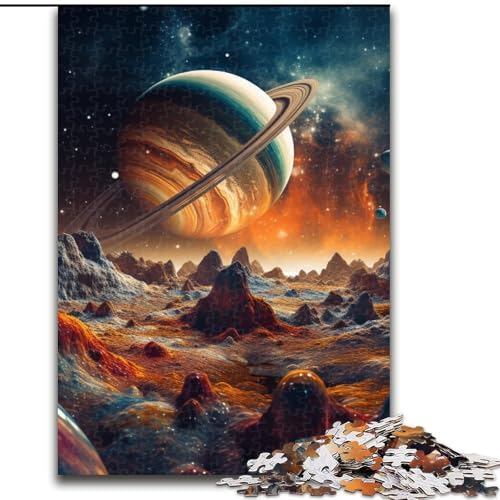 Puzzle 1000 Teile für Erwachsene, Fantasielandschaftspuzzle, Familie und Freunde, geeignet für Kinder ab 14 Jahren (Größe: 50x75cm) von LGSHENG
