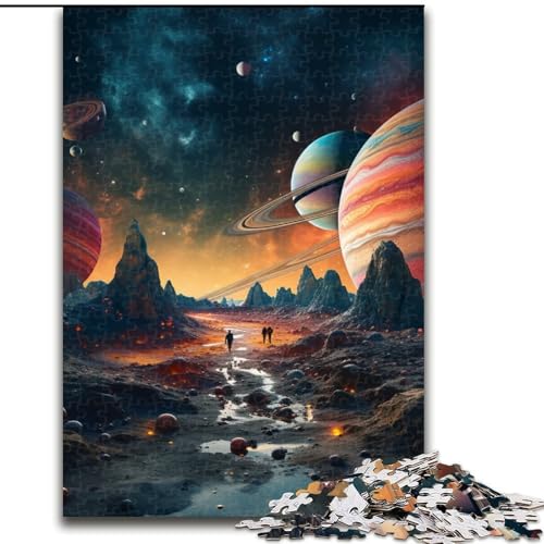 Puzzle 1000 Teile für Erwachsene, Fantasielandschaftspuzzle, anspruchsvolles Denkspiel, Familienaktivität, Heimdekoration, (Größe: 50x75cm) von LGSHENG