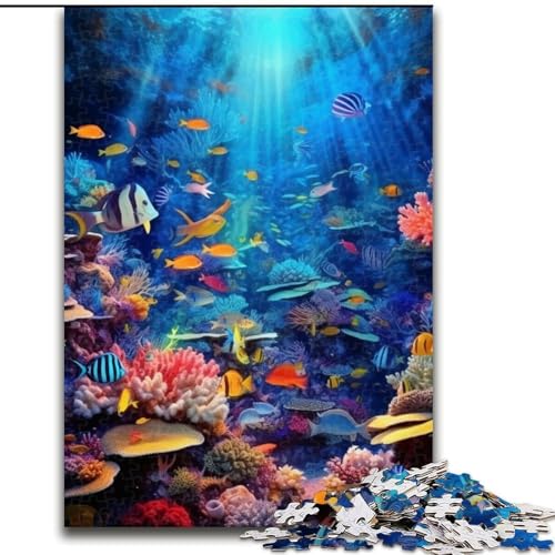 Puzzle 1000 Teile für Erwachsene, Fantasielandschaftspuzzle, pädagogisches Denkspiel, künstlerische Heim- und Bürodekoration, ab 14 Jahren (Größe: 50x75cm) von LGSHENG