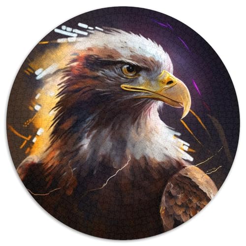 Puzzle 1000 Teile für Erwachsene, Fantasy-Adler-Puzzle, Denkspiel, interaktives Familienspiel, geeignet für Kinder ab 14 Jahren, 67,5 x 67,5 cm von LGSHENG